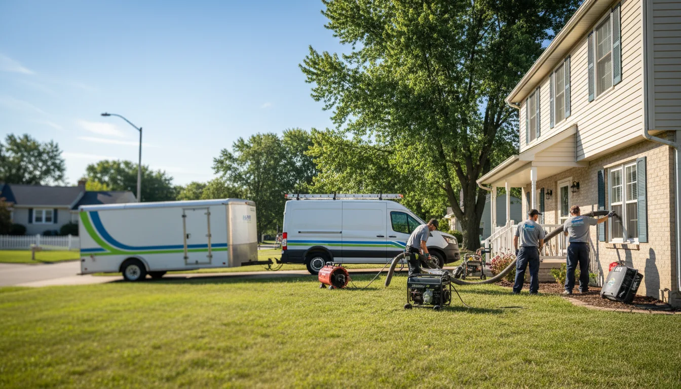 Flooded Basement Restoration And Cleanup With Repair in Plainville, KS near me